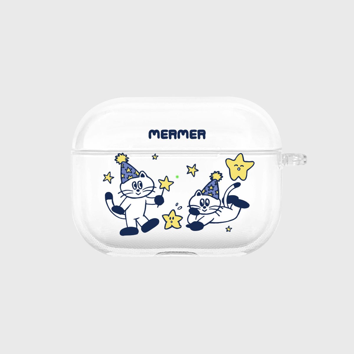 멀멀(MERMER) 스타 캣츠-클리어(에어팟프로-클리어)