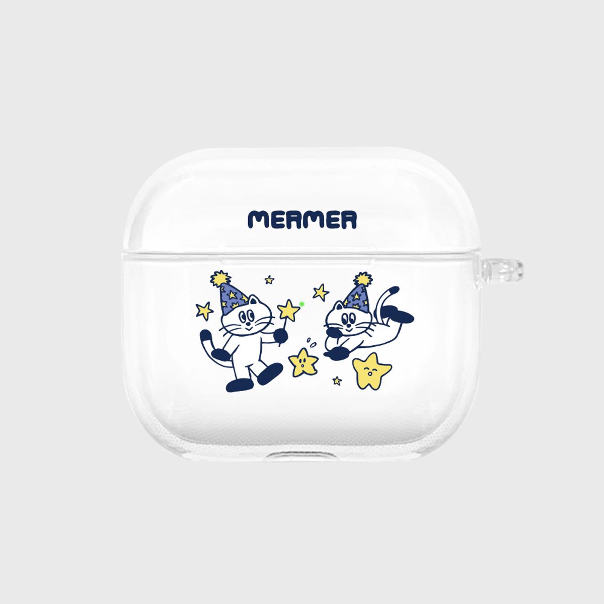 멀멀(MERMER) 스타 캣츠-클리어(에어팟3-클리어)