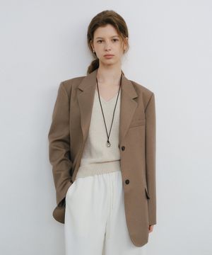 Peter single button jacket