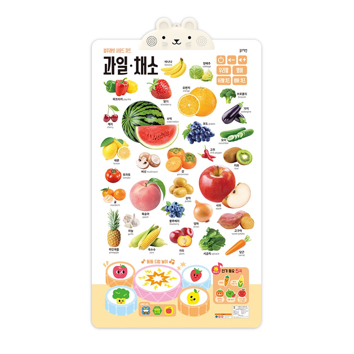블루래빗(BLUERABBIT) 사운드차트-과일채소