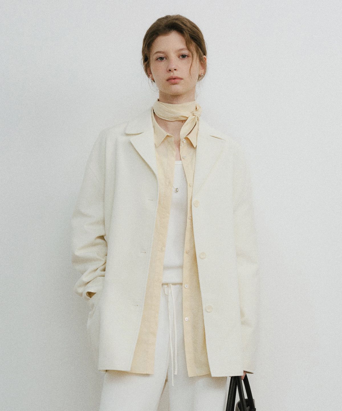유라고(URAGO) Harper textured jacket