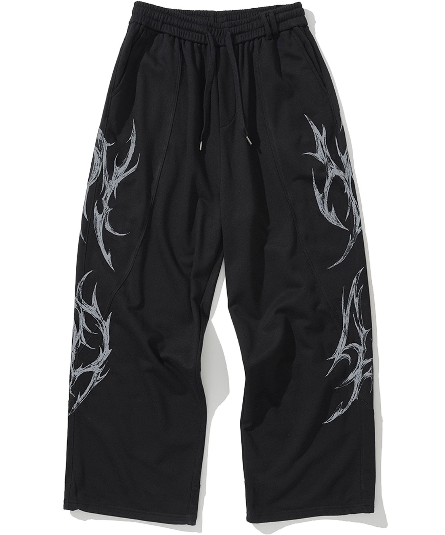 早期完売★NOT4NERD★Dagger Tribal Logo Incision Sweat Pants MUSINSA | NOT4NERD Dagger Tribal Logo Incision Sweat Pants