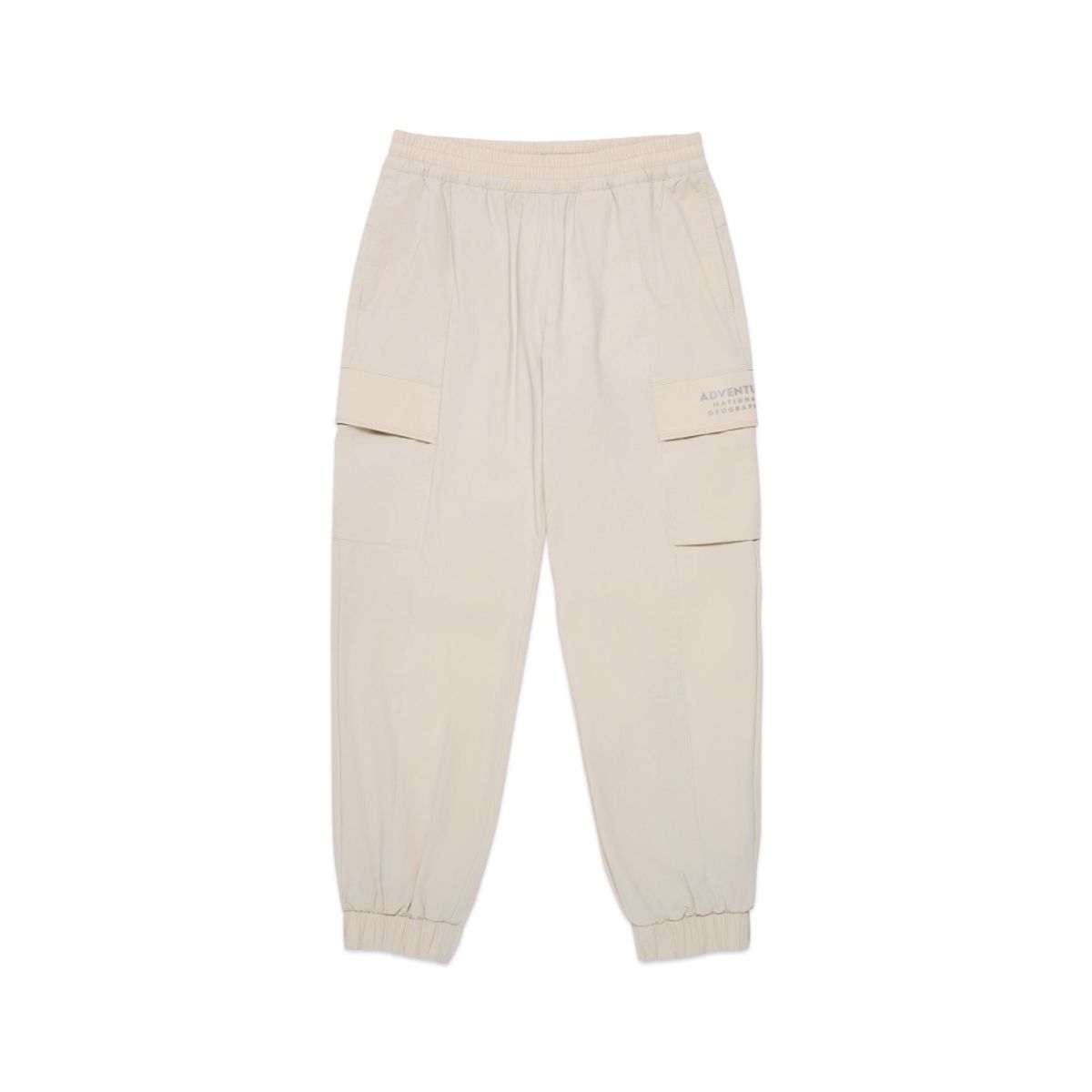 내셔널지오그래픽 키즈(NATIONAL GEOGRAPHIC KIDS) K251UPT820 어드벤처 우븐 트레이닝 팬츠 LBEIGE