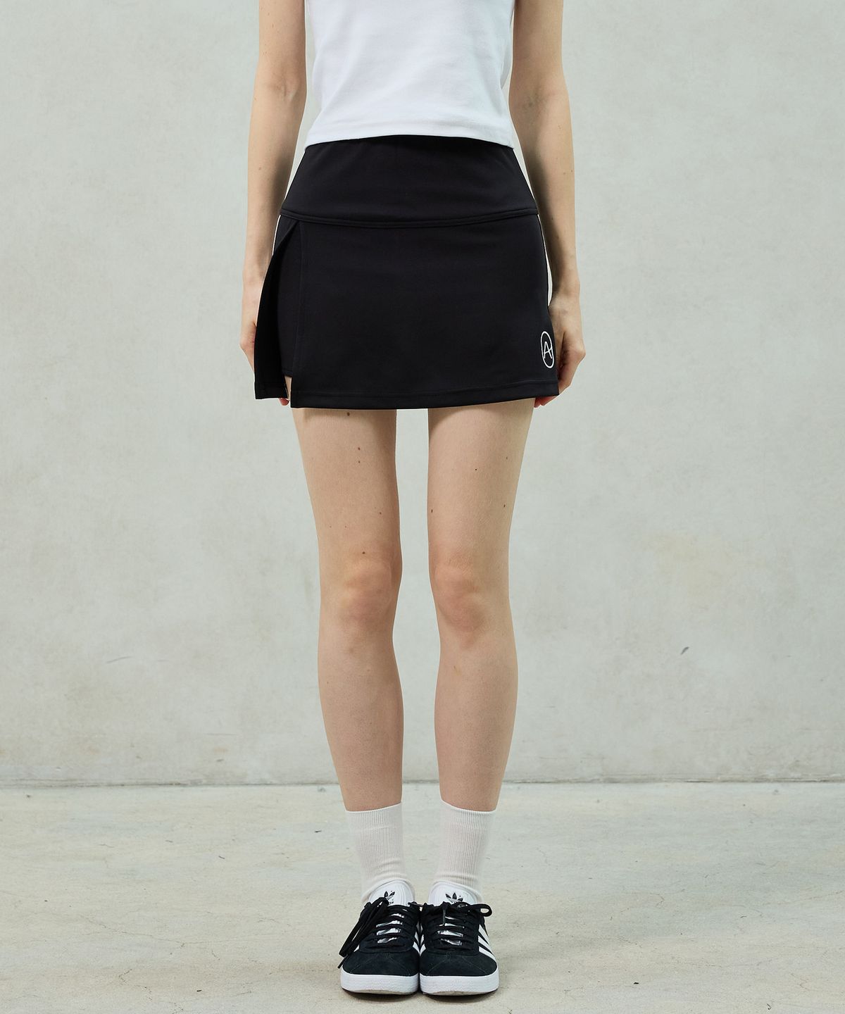 아리킴(ARIKIM) BONNY JERSEY SKIRT PANTS / BLACK