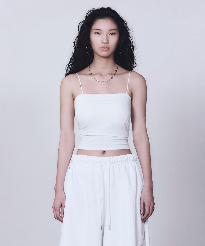 Bra Cap Camisole [ White ]