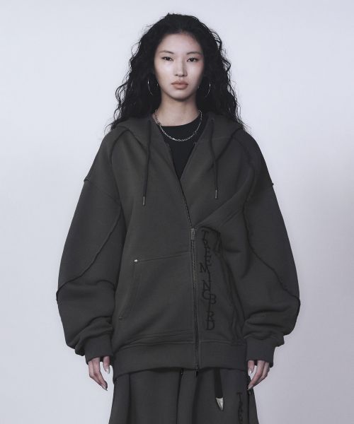 트리밍버드(TREEMINGBIRD) Zipper Finishing Sweat Hoodie Zip-up
