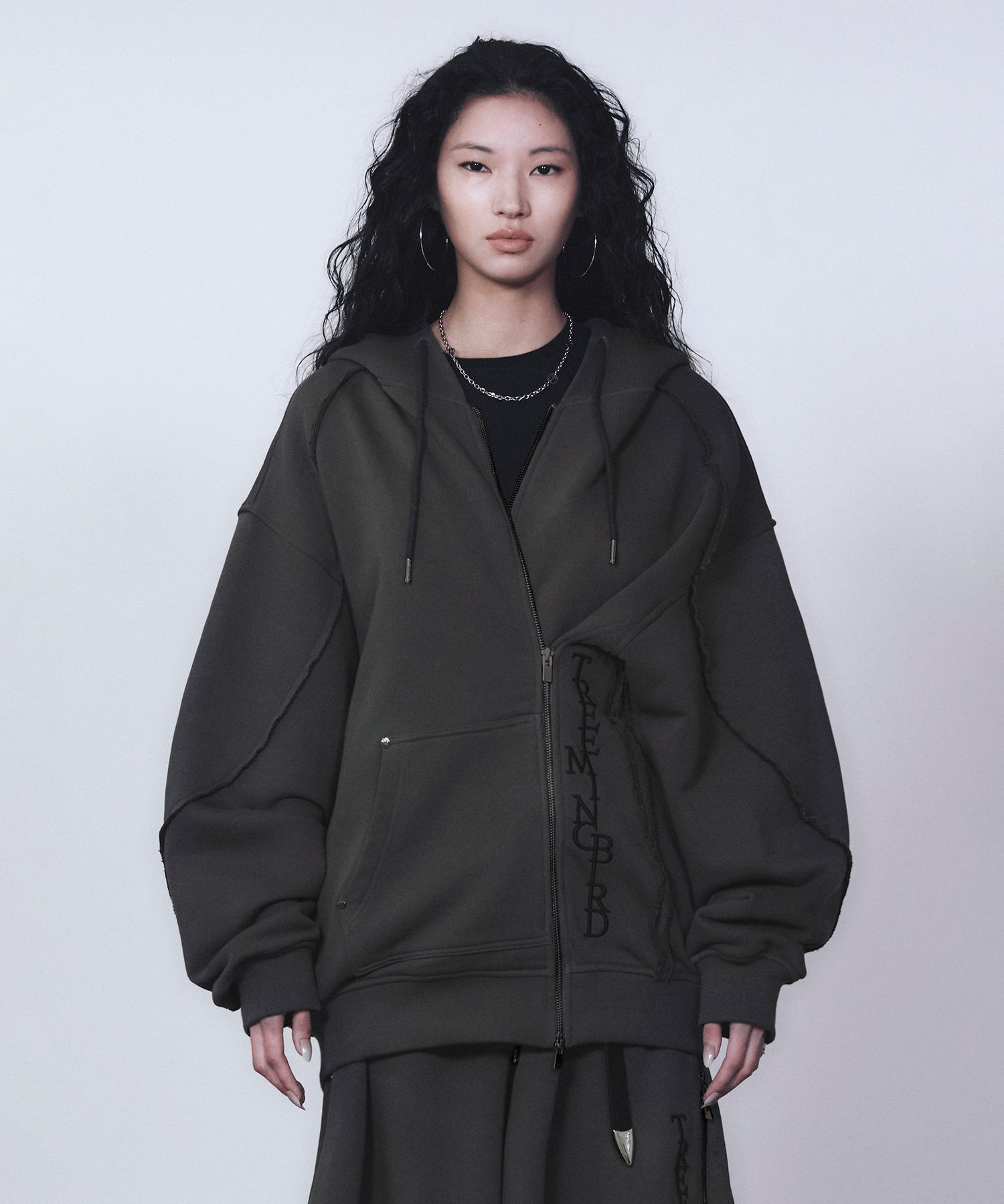トップス TREEMINGBIRD Zipper Sweat Hoodie MUSINSA | TREEMINGBIRD Zipper Finishing Sweat Hoodie Zip-up
