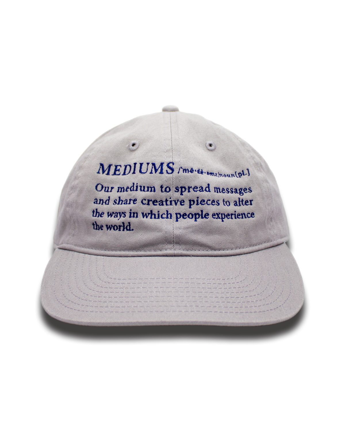 미디엄스(MEDIUMS) Definition Cap - Light Gray(사전적 정의 캡)