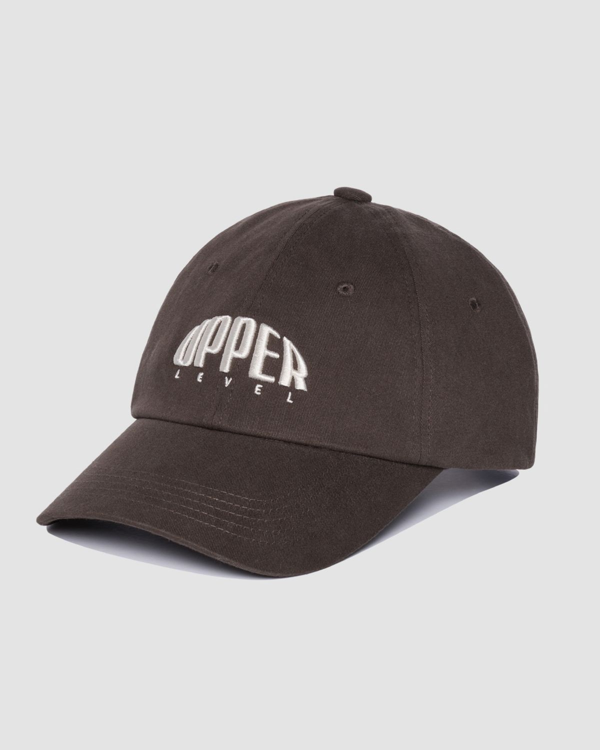 어퍼(UPPER) 아치 로고 볼캡 - 브라운