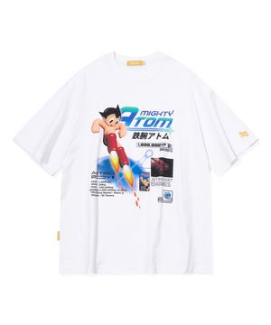 [아톰] 스페이스 티셔츠(화이트)