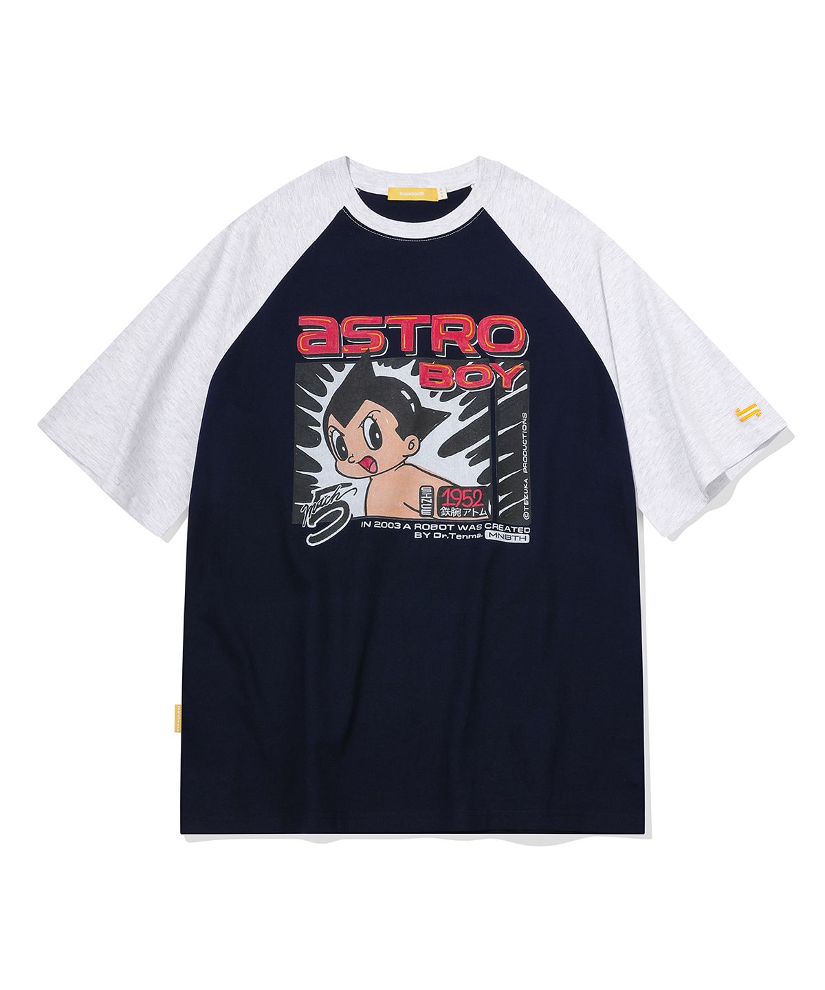 ★MAINBOOTH★[Astro Boy] Atomic T-shirt(NAVY)★正規品/人気 MUSINSA公式 | MAINBOOTH [Atom] Atomic T-shirt (Navy)