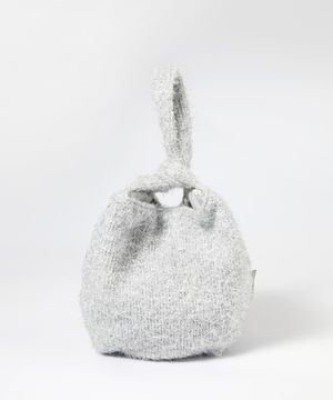 Acrylic Pearl Dumpling Wrist bag - Silver