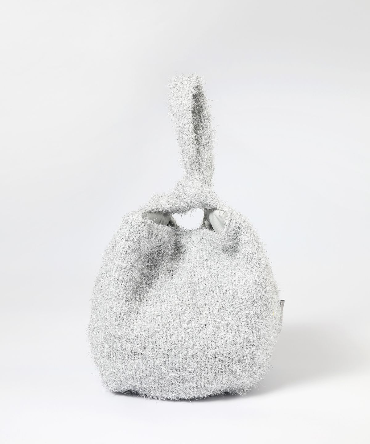 옐로우스톤(YELLOWSTONE) Acrylic Pearl Dumpling Wrist bag - Silver