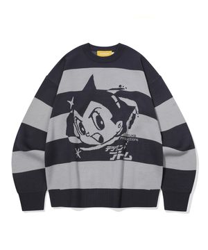 [아톰] 갤럭시 스웨터(차콜)