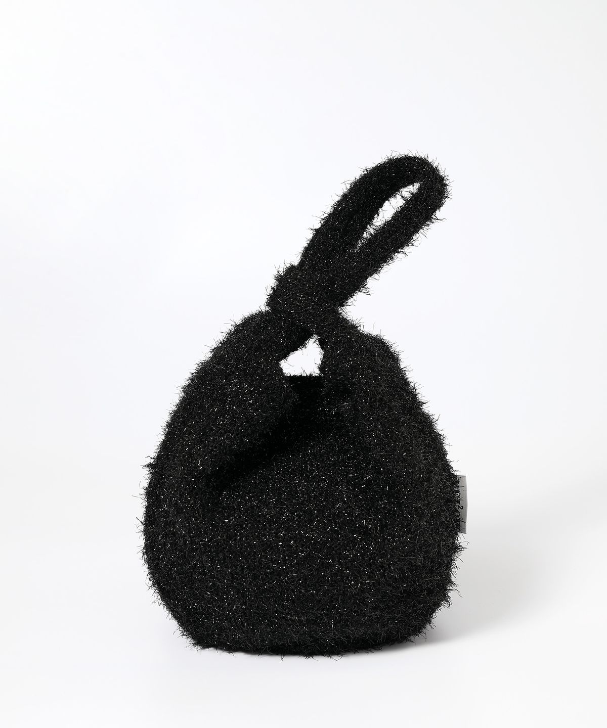 옐로우스톤(YELLOWSTONE) Acrylic Pearl Dumpling Wrist bag - Black