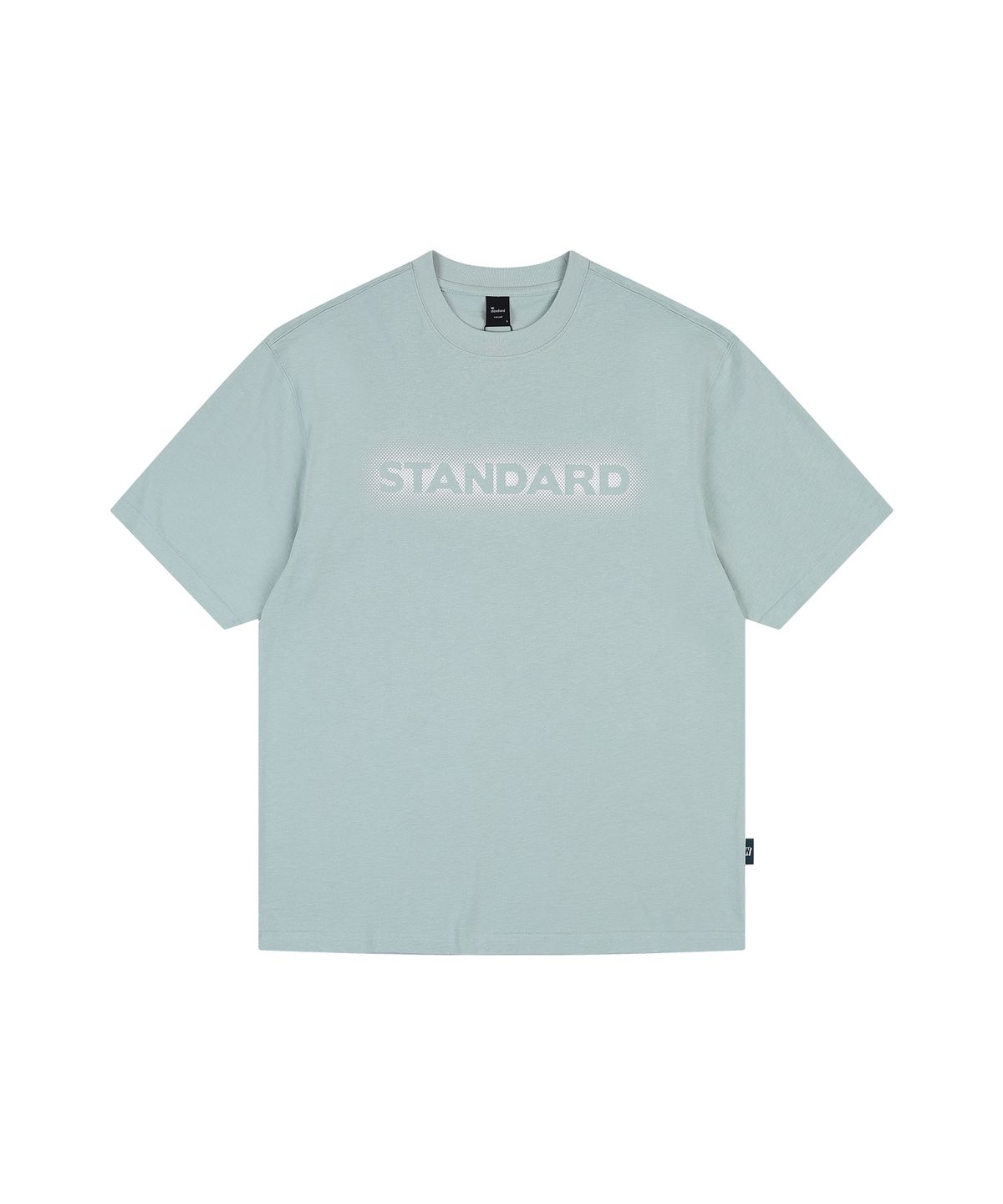 더블유스탠다드(W STANDARD) 스탠다드 망점 로고 반팔 티셔츠 [7 COLOR]