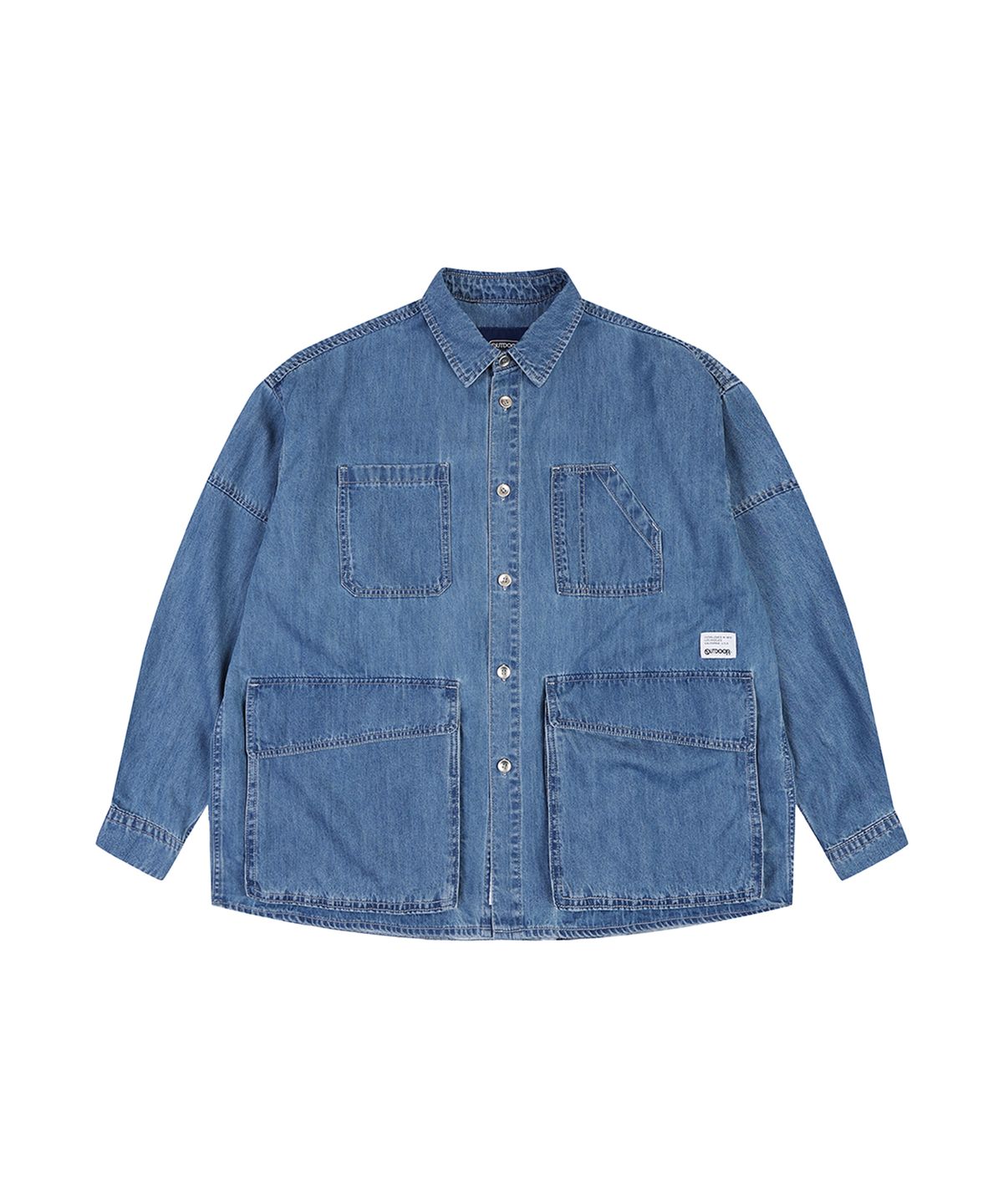 아웃도어 프로덕츠(OUTDOOR PRODUCTS) DENIM JACKET (LIGHT BLUE)
