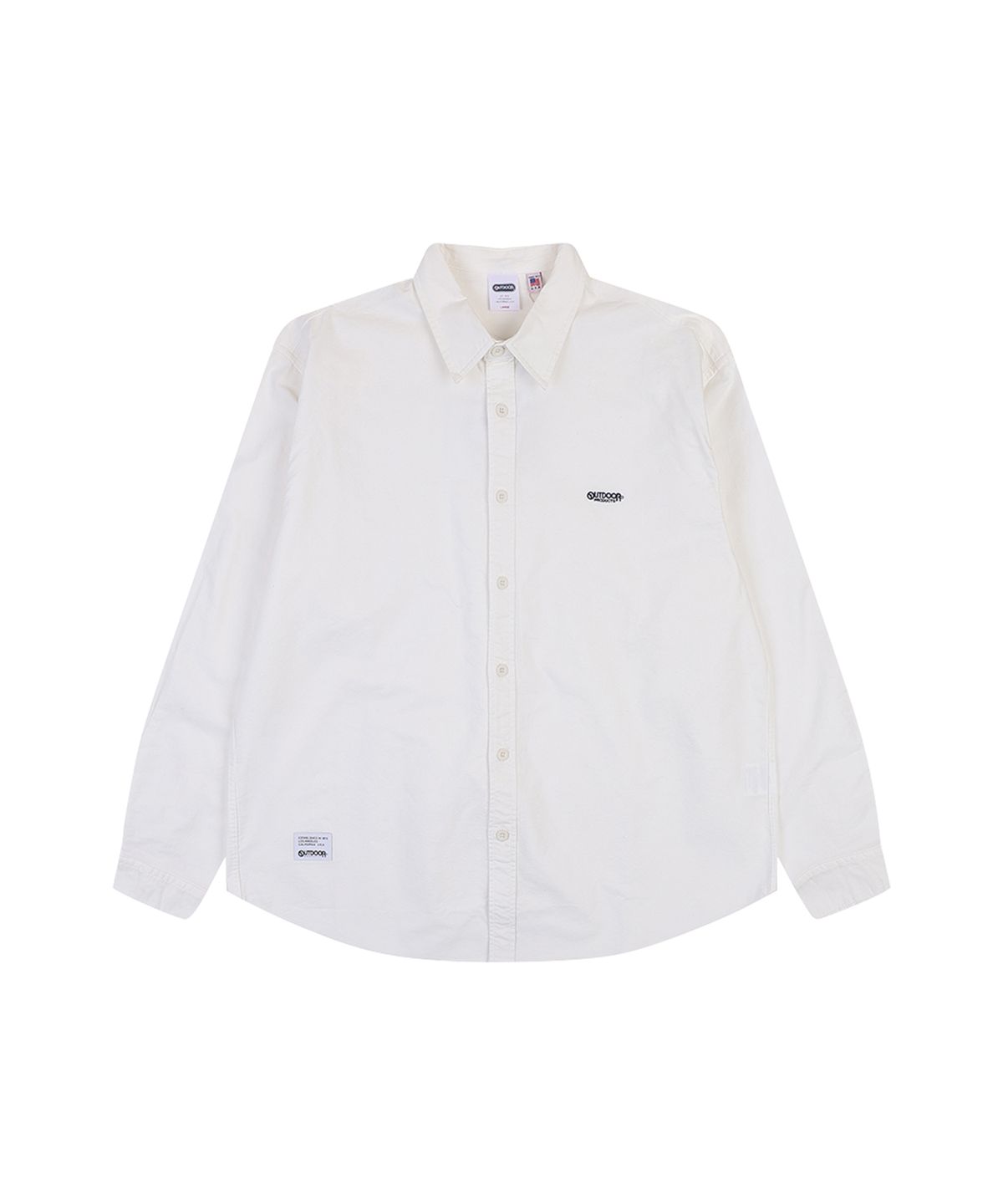아웃도어 프로덕츠(OUTDOOR PRODUCTS) BASIC OXFORD SHIRT (WHITE)