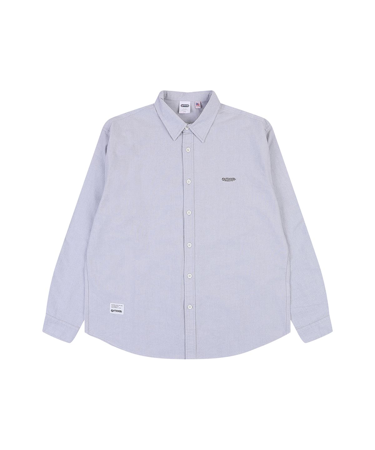 아웃도어 프로덕츠(OUTDOOR PRODUCTS) BASIC OXFORD SHIRT (GRAY)