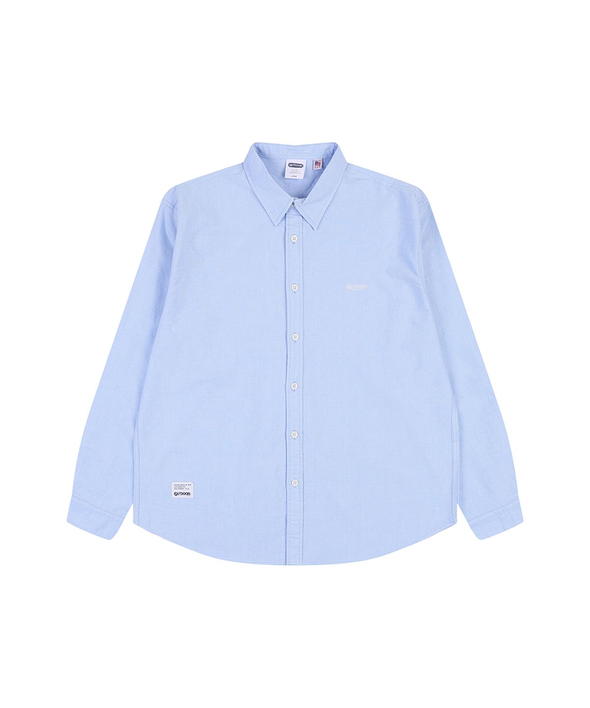 아웃도어 프로덕츠(OUTDOOR PRODUCTS) BASIC OXFORD SHIRT (BLUE)