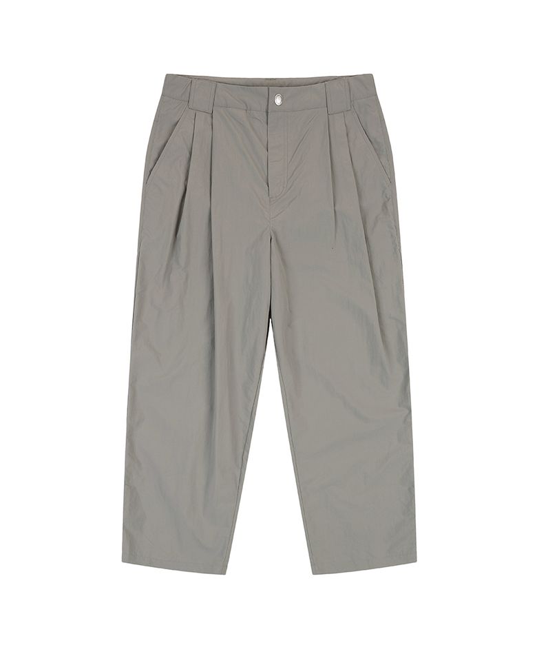 LIGHT TUCK PANTS (BEIGE)