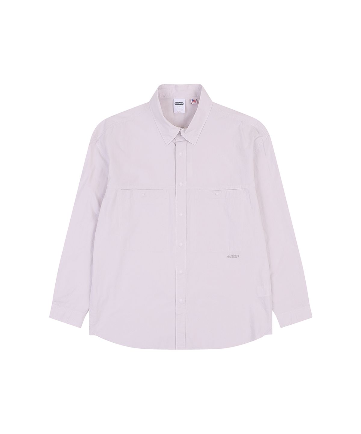 아웃도어 프로덕츠(OUTDOOR PRODUCTS) POPLIN SHIRT (LAVENDER)