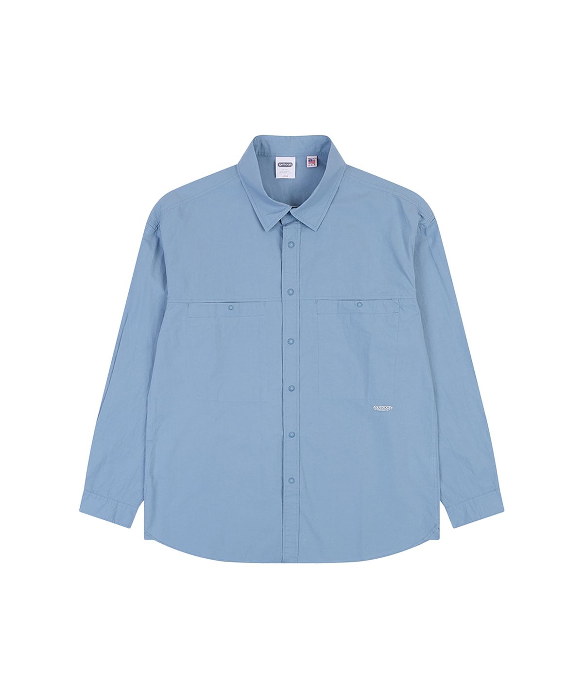아웃도어 프로덕츠(OUTDOOR PRODUCTS) POPLIN SHIRT (BLUE)