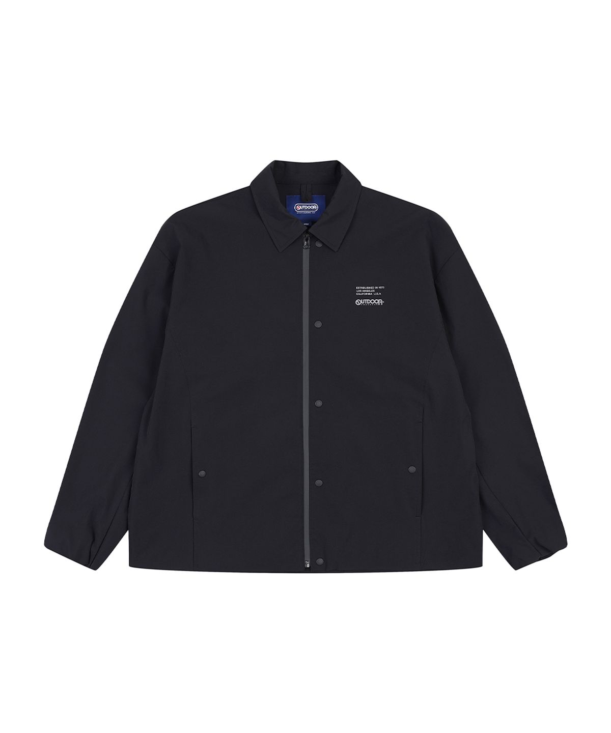 아웃도어 프로덕츠(OUTDOOR PRODUCTS) ZIP-UP COACH JUMPER (BLACK)