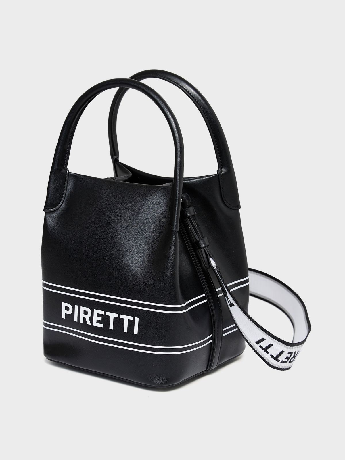 피레티(PIRETTI) 소프트 미니 토트백_Black
