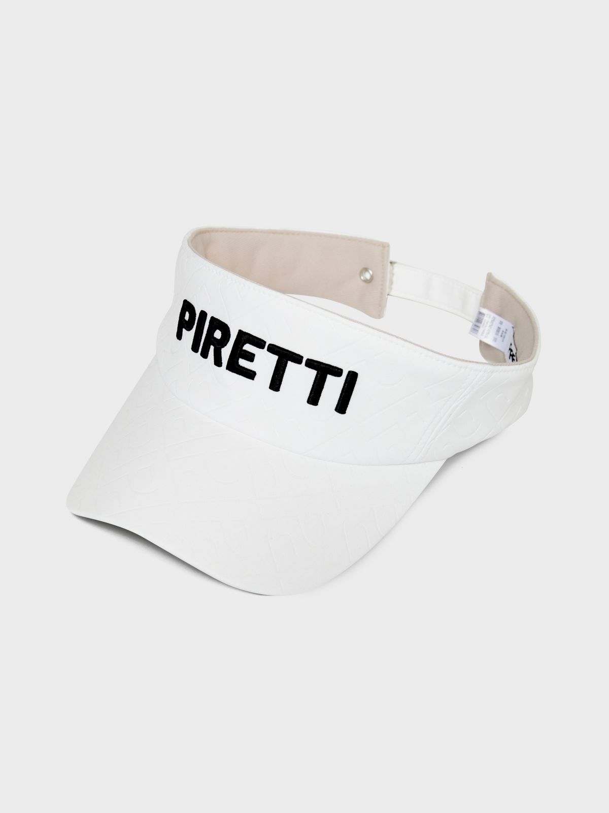 피레티(PIRETTI) P그램 에센셜 투어 바이저_White