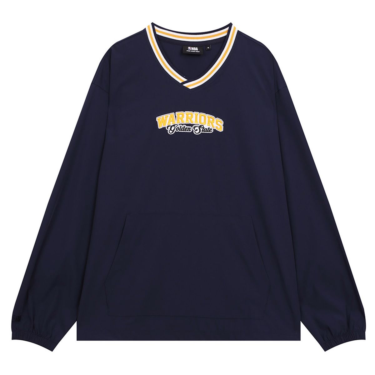 엔비에이(NBA) GSW 브이넥 우븐 피스테(N251TS131P) 네이비