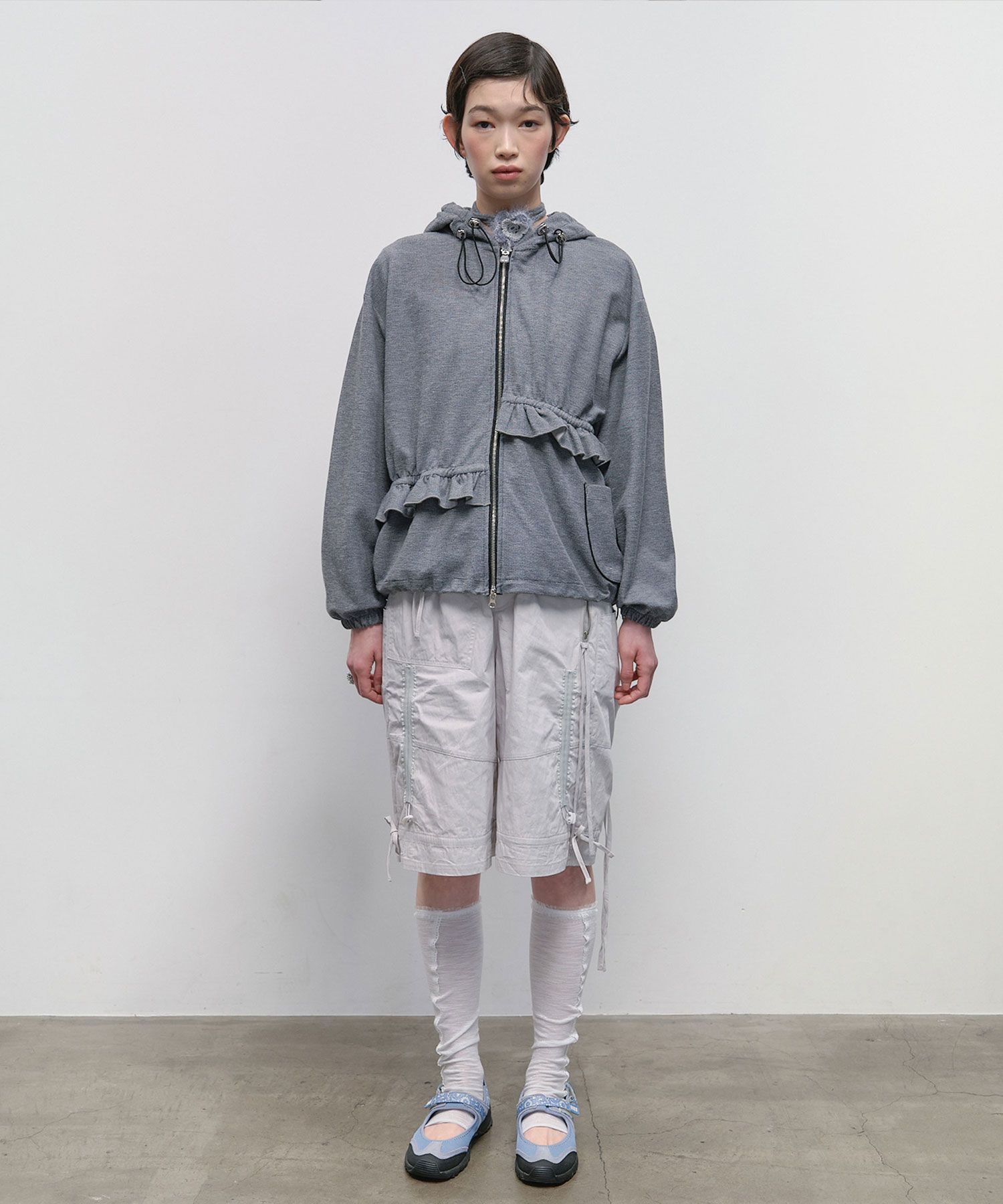 TYPESERVICE ■ Lace Trim Strap Pants MUSINSA | TYPESERVICE Lace Trim Strap Pants [Black]
