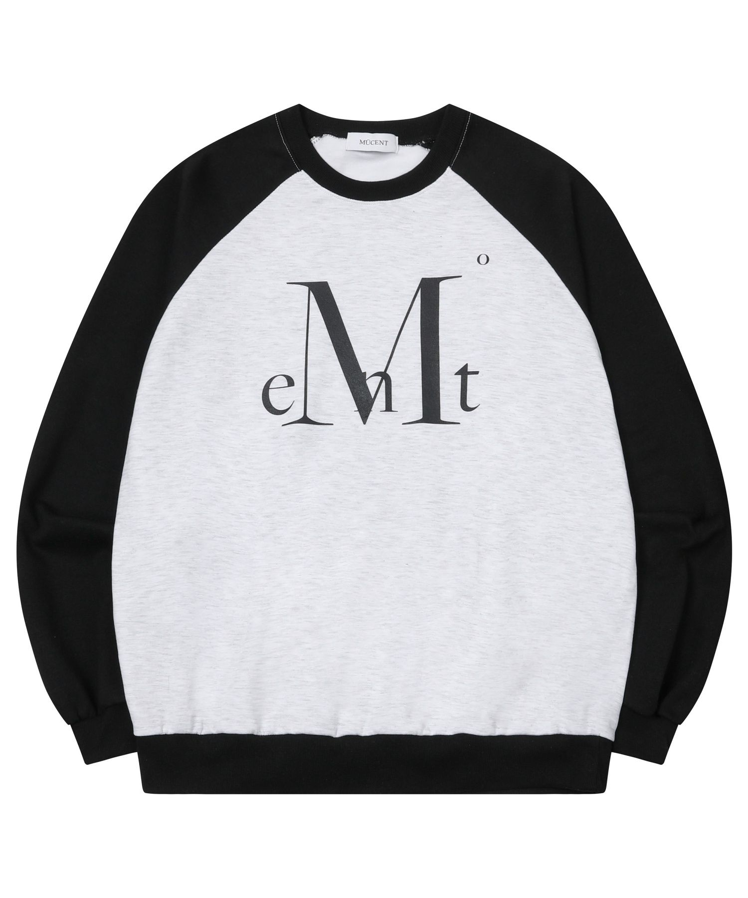 ★MUCENT★ Signature big logo Nagrang color blocking man-to- MUSINSA | MUCENT Signature Big Logo Nagrang Color Block Man