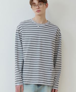 멀티 스트라이프 롱슬리브 LGR