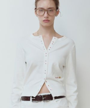 베이직 라운드 니트 가디건 IV