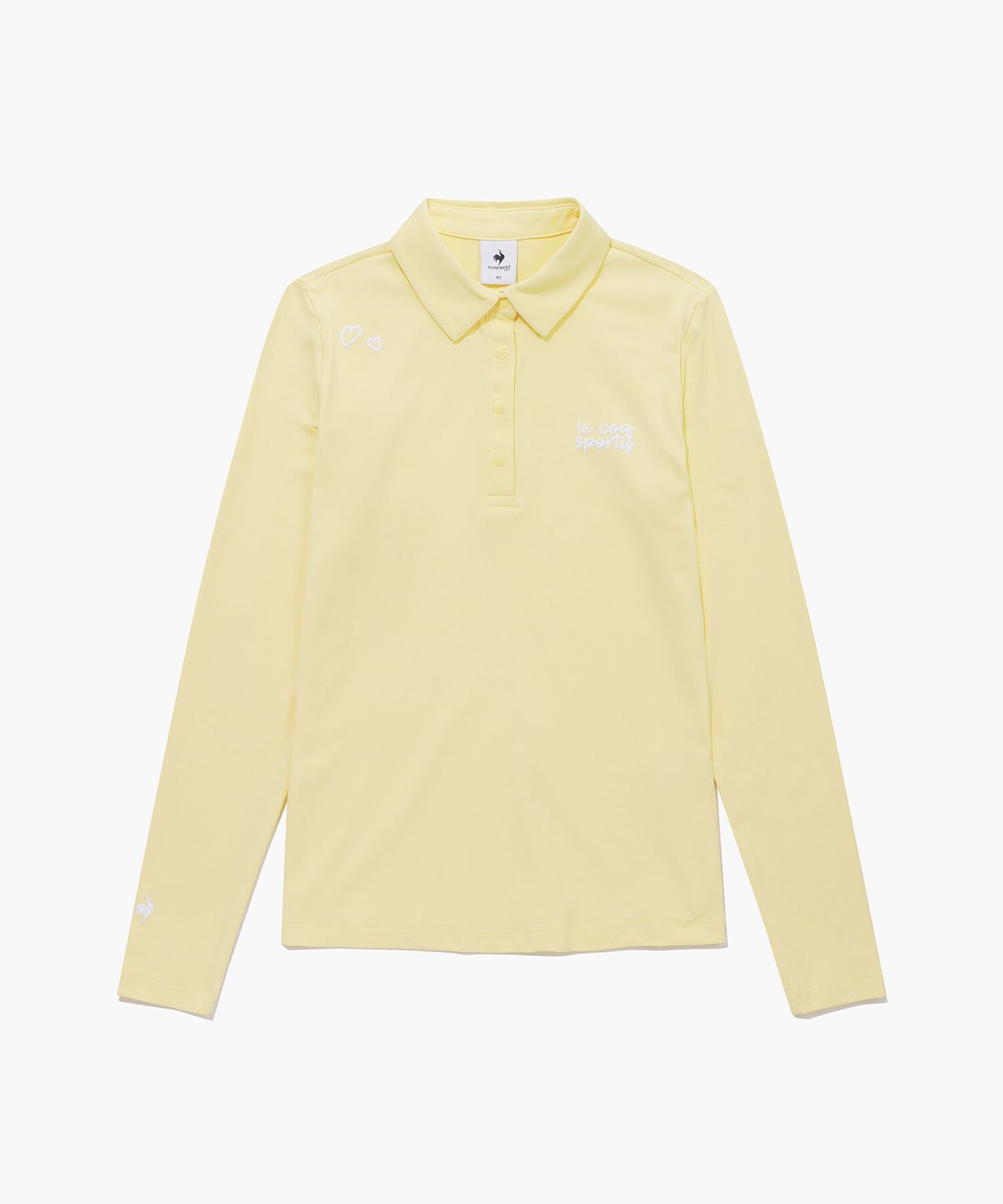 르꼬끄 골프(LECOQ GOLF) 여성 기본 제원단에리 티셔츠 (GQ122LTL21)