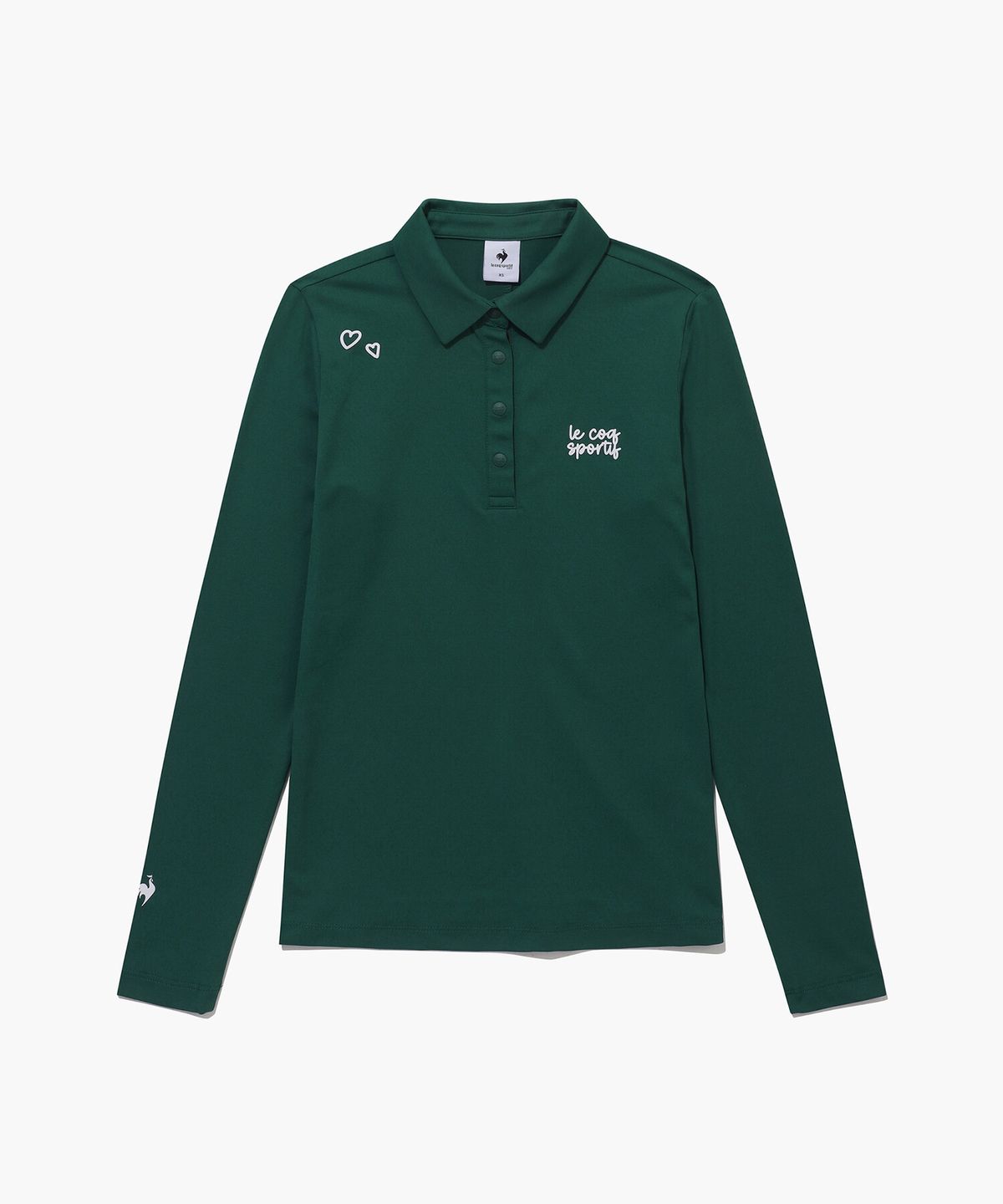 르꼬끄 골프(LECOQ GOLF) 여성 기본 제원단에리 티셔츠 (GQ122LTL21)