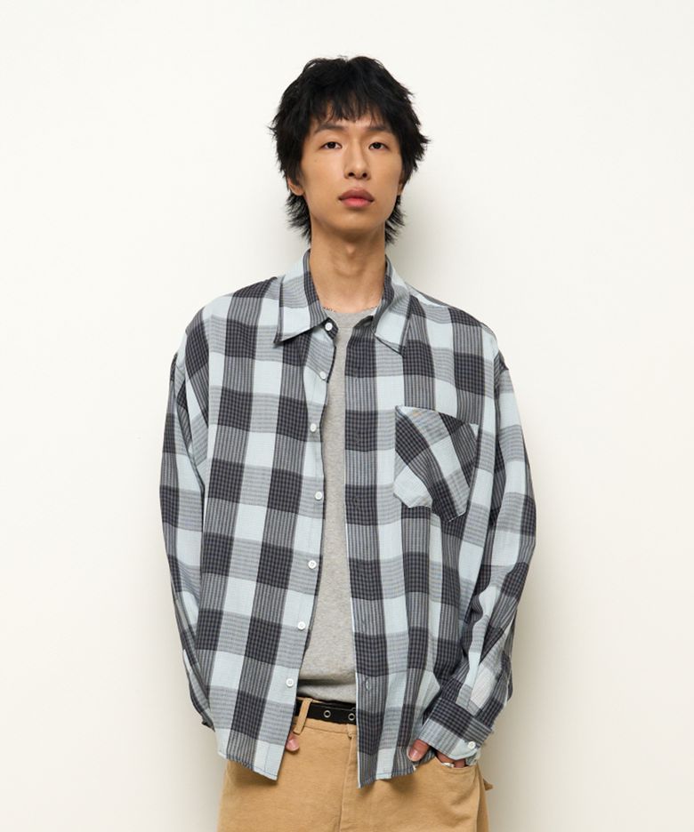 Maximal Irregular Check Shirt