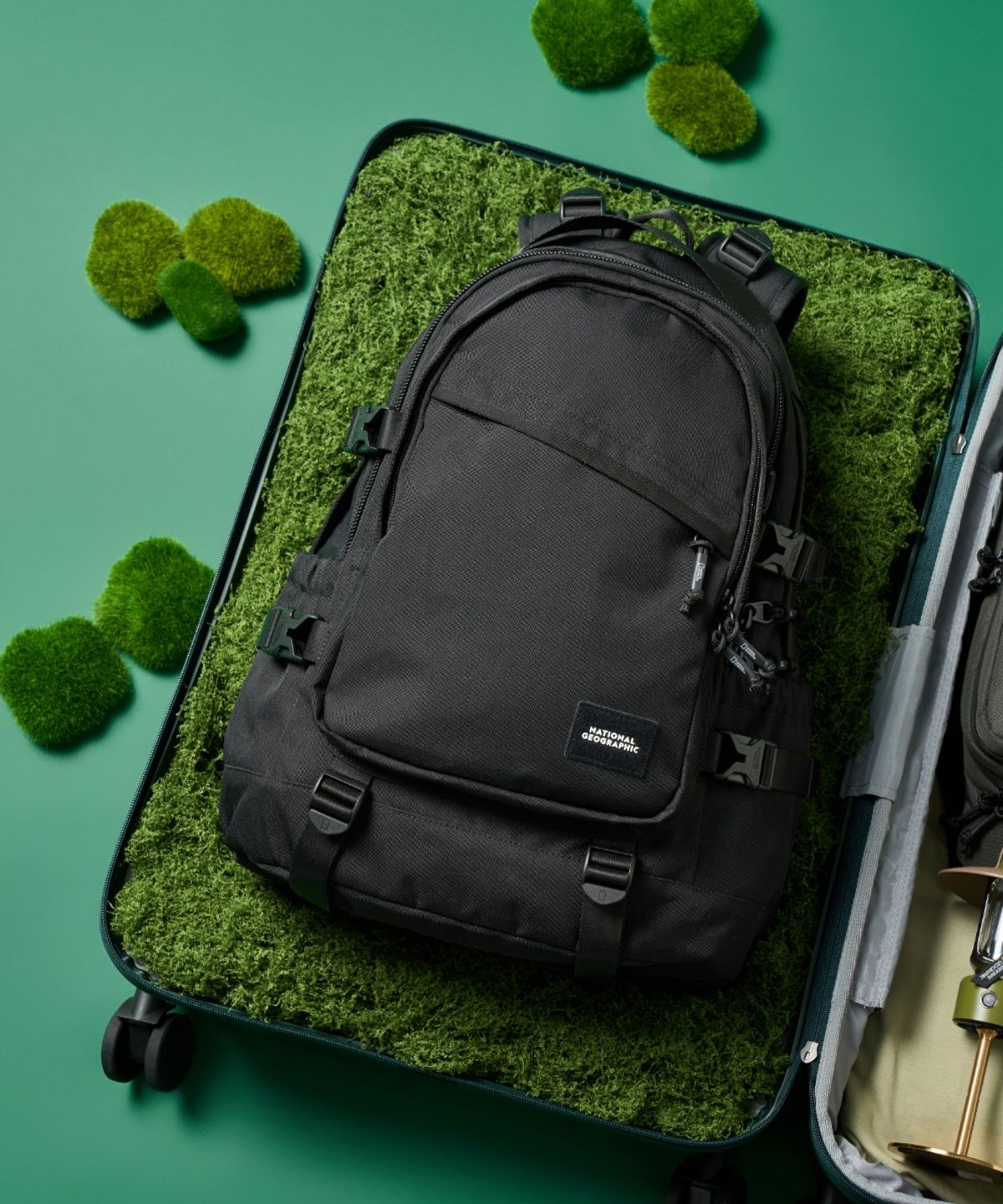 내셔널지오그래픽(NATIONALGEOGRAPHIC) N255ABG060 버트 백팩 BLACK