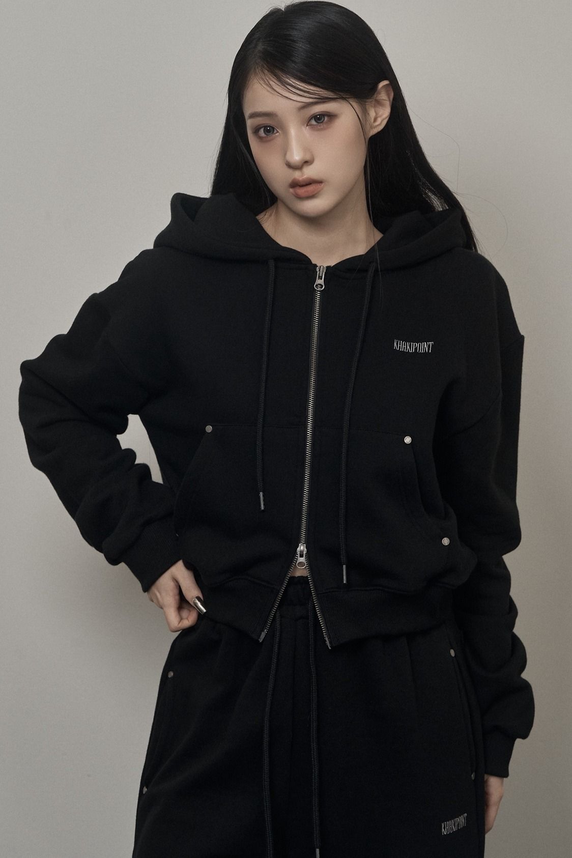 HOODED ZIP UP | No.1 K-fashion Store MUSINSA