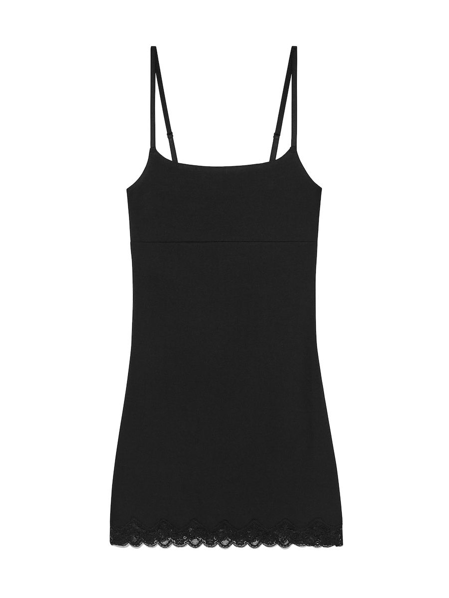 [GLOWNY] HEART LACE CAMI DRESS ★大人気★ MUSINSA公式 | GLOWNY HEART LACE CAMI DRESS (BLACK)