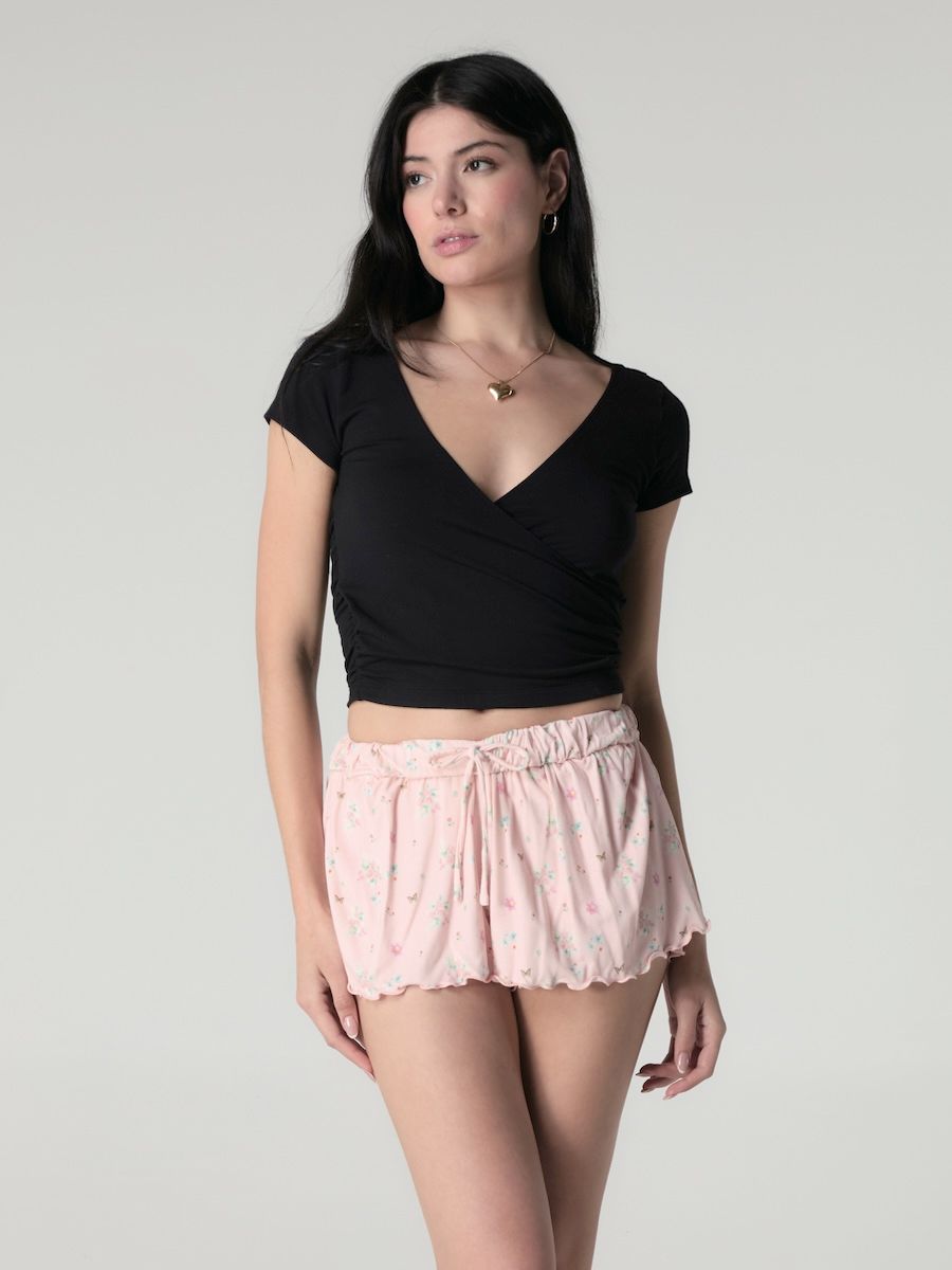★GLOWNY★ LUSH SWIRL MODAL TEE BLACK GY25LWTS003BK MUSINSA | GLOWNY LUSH SWIRL MODAL TEE (BLACK)