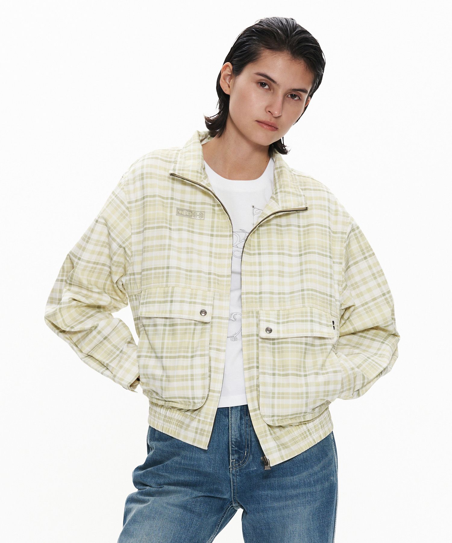 【WELLBEING EXPRESS】 Check Cotton Jacket / 追跡付 MUSINSA公式 | WELLBEING EXPRESS Check Cotton Jacket Check