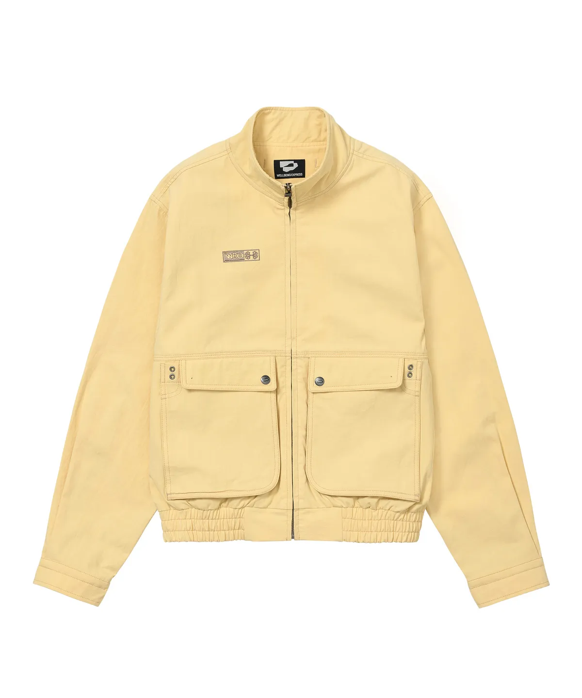 웰빙익스프레스(WELLBEING EXPRESS) Washed Cotton Jacket Butter