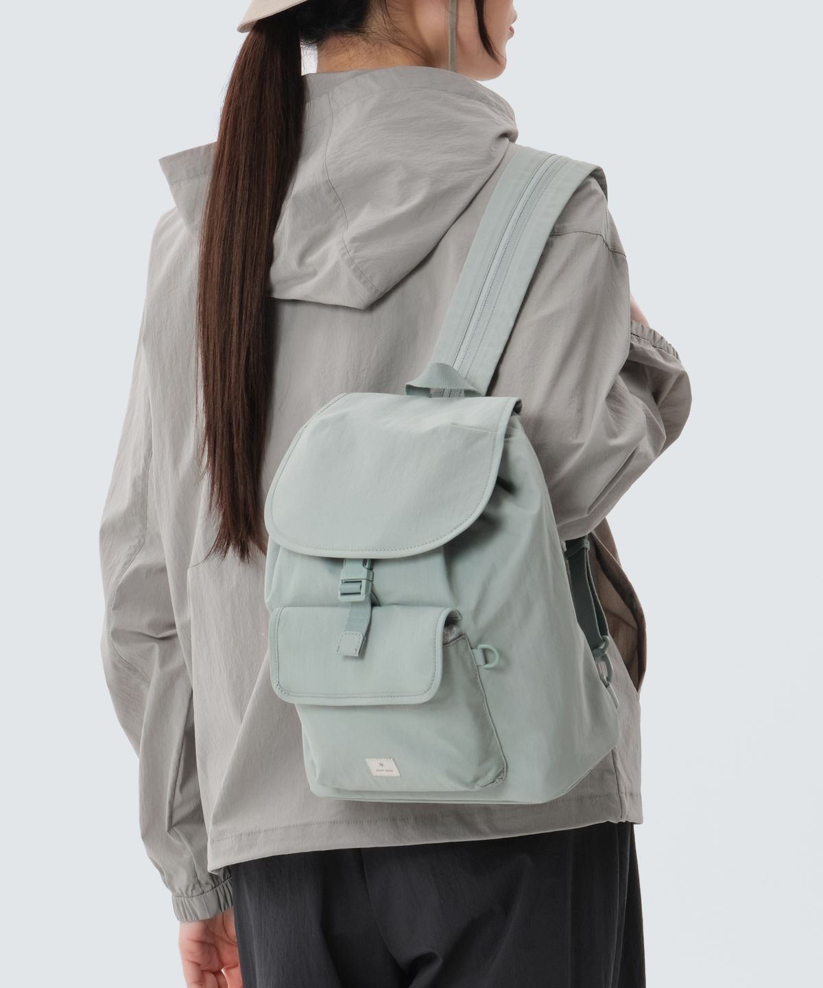 스노우피크 어패럴(SNOWPEAK APPAREL) 캠플 미니 백팩 9L (S25ZWCBP13) Mint