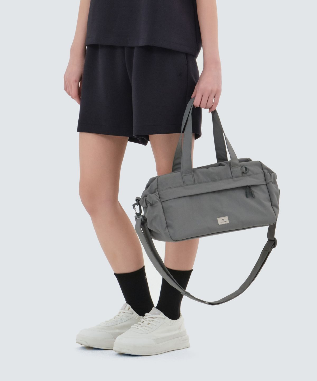 스노우피크 어패럴(SNOWPEAK APPAREL) 캠플 스퀘어 토트백 (S25SUCTB15) Dark Gray