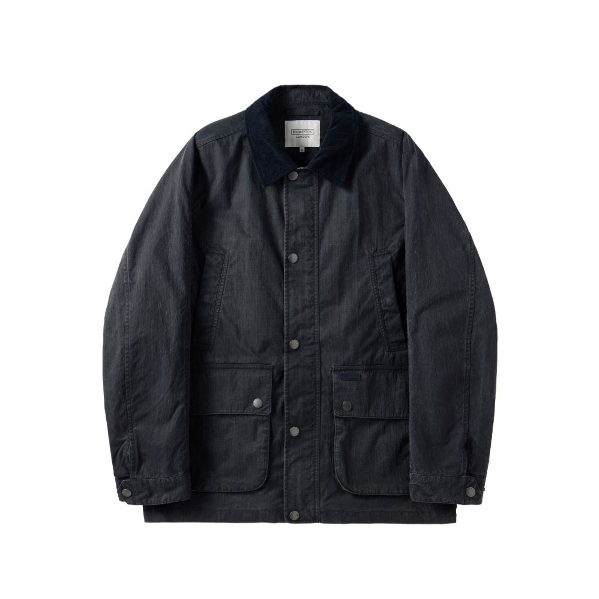 브롬톤 런던(BROMPTON LONDON) GREENFORD COLLAR COLOR BLOCK FIELD JACKET - NAVY (P251UJK401)