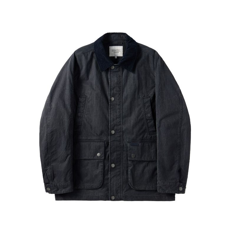 GREENFORD COLLAR COLOR BLOCK FIELD JACKET - NAVY (P251UJK401)