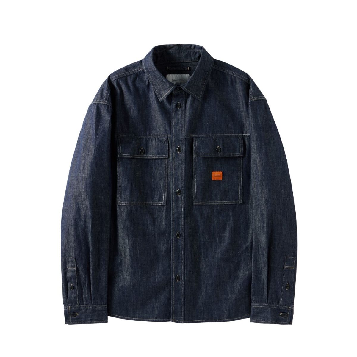 브롬톤 런던(BROMPTON LONDON) 1975 DENIM SHIRT - INDIGO (P251MSH402)