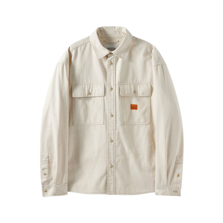 1975 DENIM SHIRT - L/BEIGE (P251MSH402)